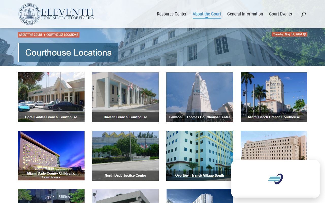 Miami-Dade County courthouse